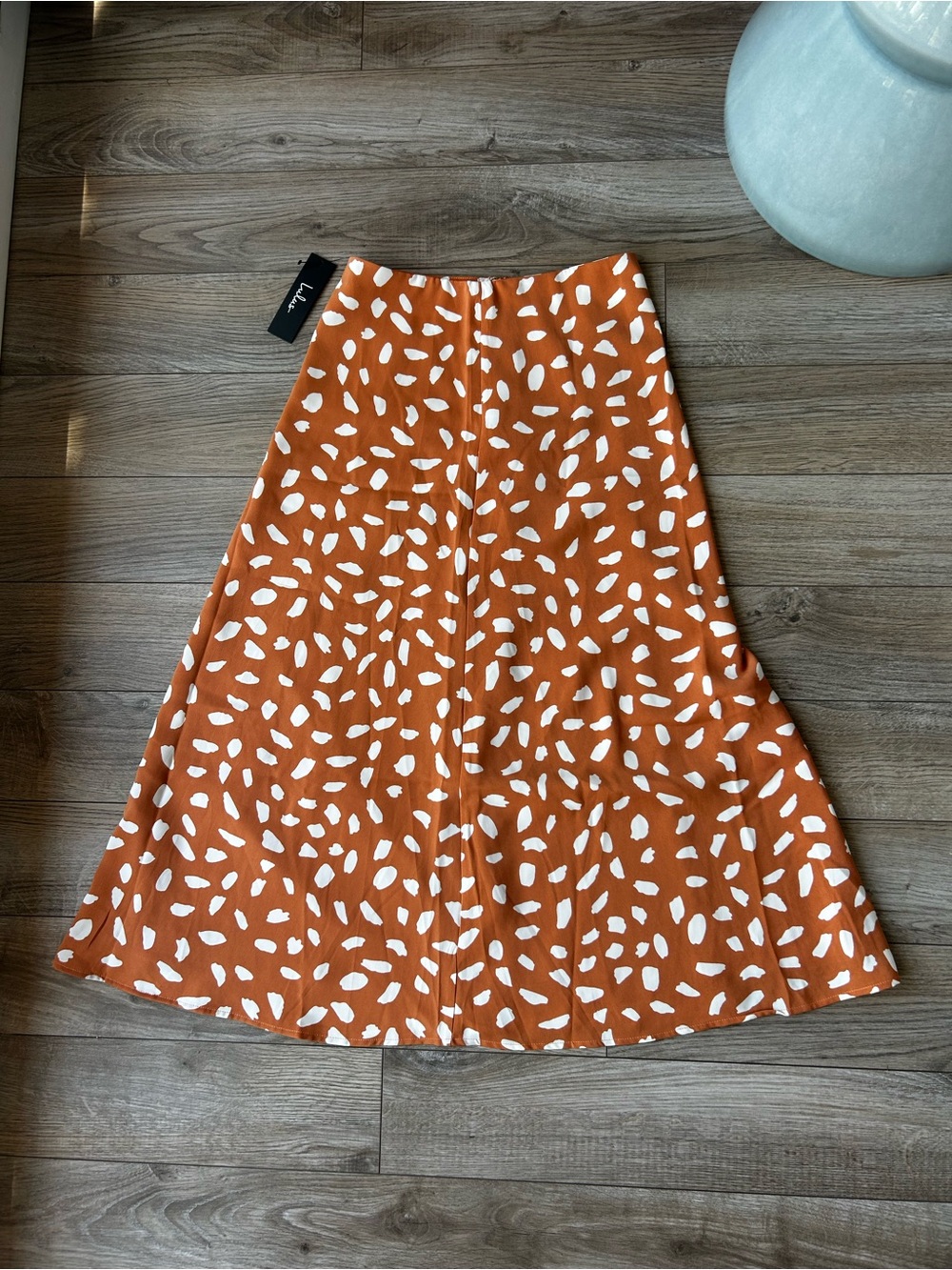 Lulu's Mixed Color Skirt Lot — Red, Cream, Brown, Multi - Picture 4 of 5